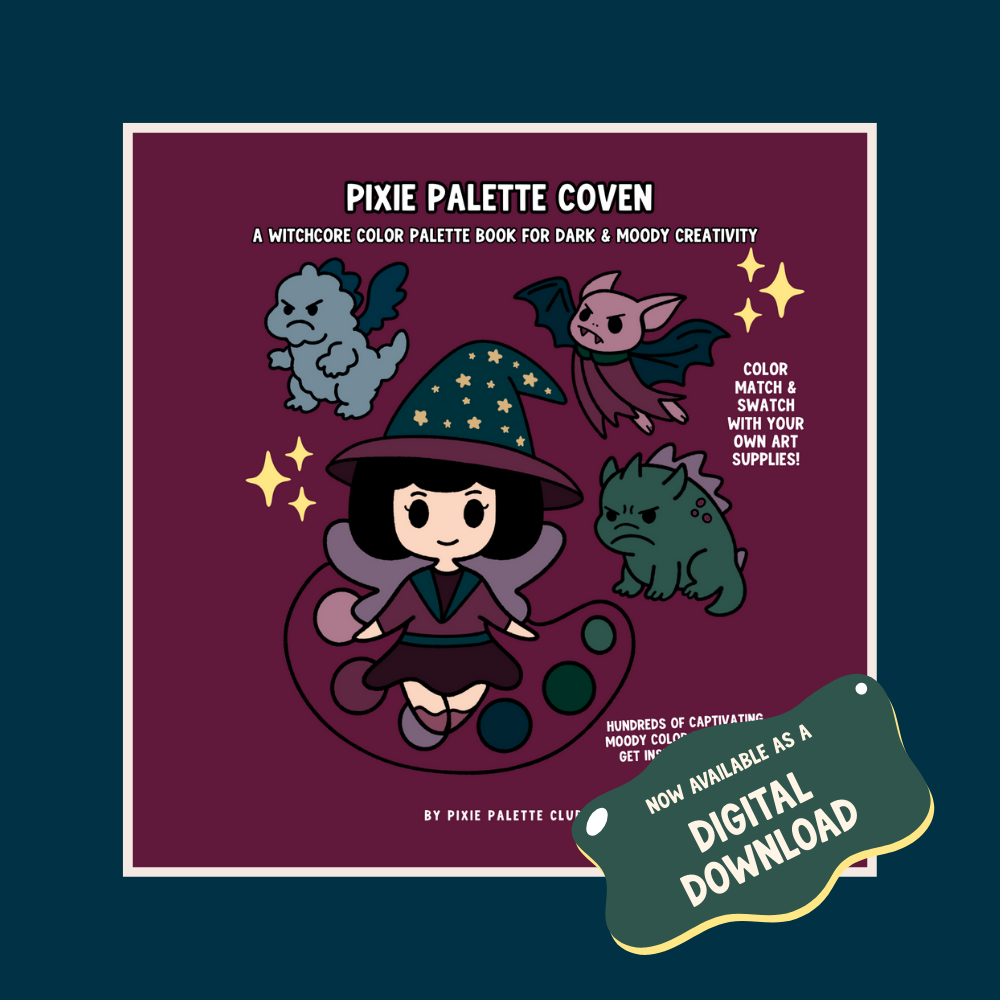 Pixie Palette Coven Witchcore Color Palette Book