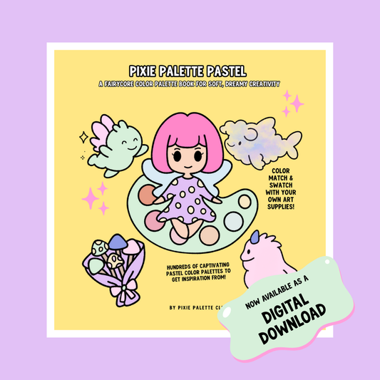 Pixie Palette Pastel Color Palette Book